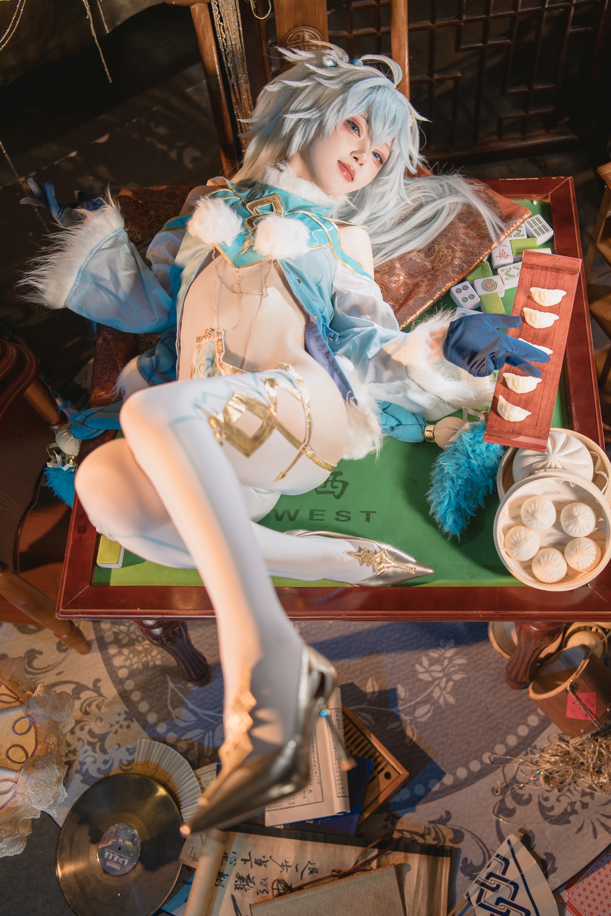 图片[1]-矢量鱼 – NO.012 少女前线云图计划 芙洛伦 [31P]-XikXak